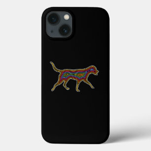 Rainbow Dog iPhone 13 Case
