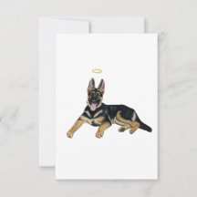 Rainbow Dog Sympathy Card
