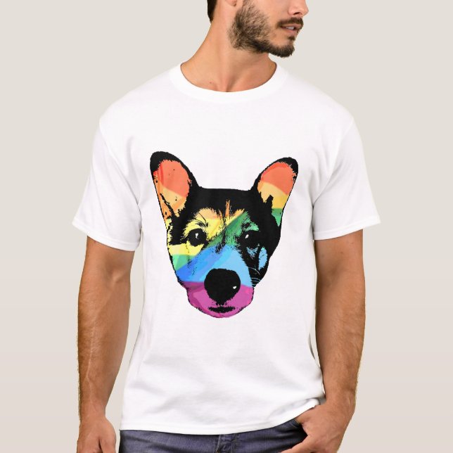 Rainbow Dog, t-shirt (Front)