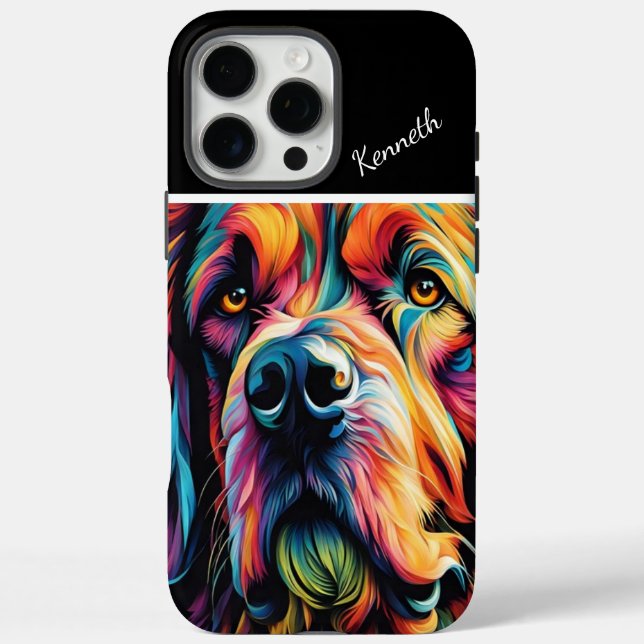 Rainbow Dog's Gaze Case-Mate iPhone Case (Back)