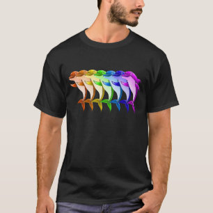 Rainbow Dolphins T-Shirt