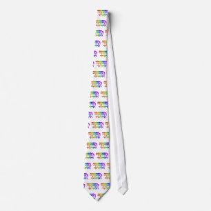 Rainbow Dolphins Tie