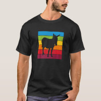 Rainbow Donkey Cute Donkey Picture Colourful Stri