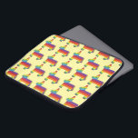 Rainbow Donkey Piñata Cinco de Mayo Pride Fiesta Laptop Sleeve<br><div class="desc">Sleeve features an original marker illustration of a colourful rainbow donkey pinata. Great for a birthday party, Cinco de Mayo, or any fiesta-themed event!
Don't see what you're looking for? Custom design work available. Click the "ask this designer" button to get started!</div>
