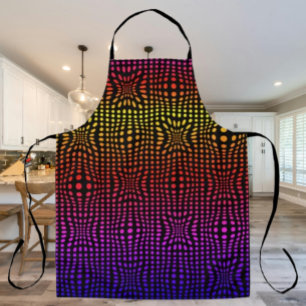 Rainbow Dot Mirage Apron