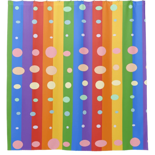 RAINBOW DOT STRIPES (Front)