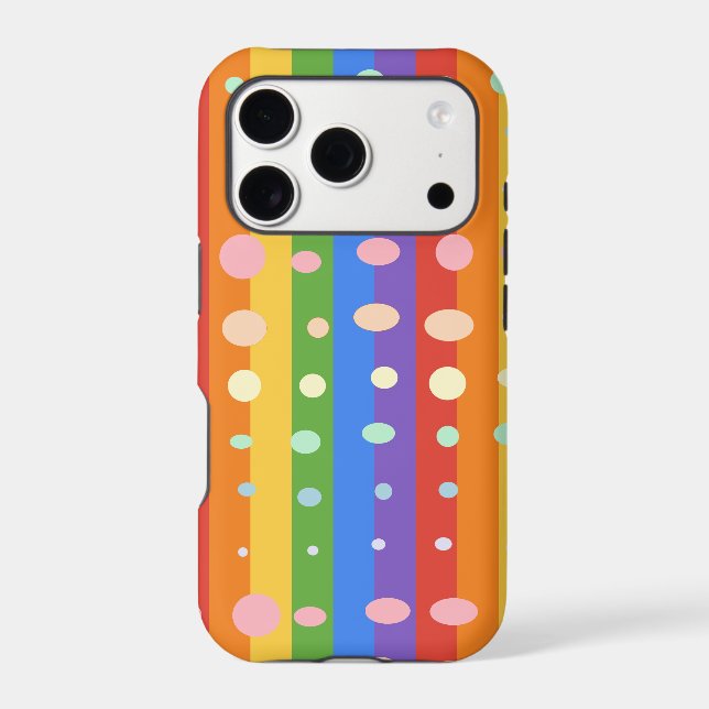 RAINBOW DOT STRIPES (Back)