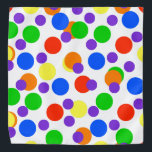 Rainbow Dots Colourful Bandana For People & Pets<br><div class="desc">Rainbow Dots Colourful Bandana For People & Pets</div>