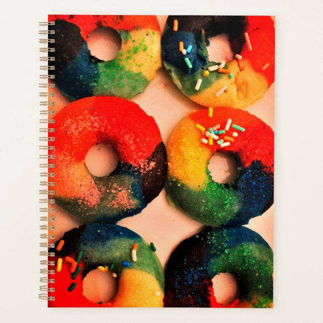 Rainbow Doughnuts Planner (Front)