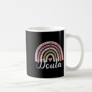 Rainbow Doula Home Birth Worker Midwife Birth Coffee Mug