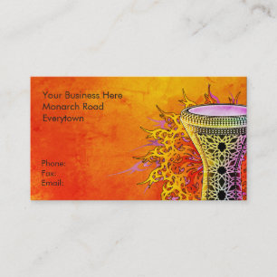 Rainbow Doumbek Business Cards