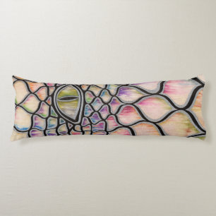 Rainbow Dragon Body Pillow