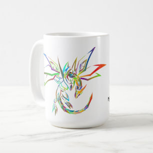 Rainbow Dragon Coffee Mug