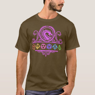Rainbow Dragon Crest T-Shirt