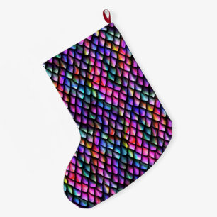 Rainbow Dragon Scales Stocking