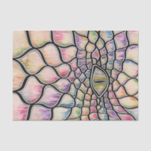 Rainbow Dragon Tissue Paper