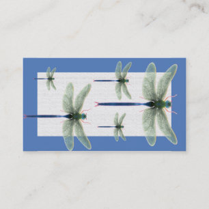 Rainbow Dragonfly Customizable Business Cards