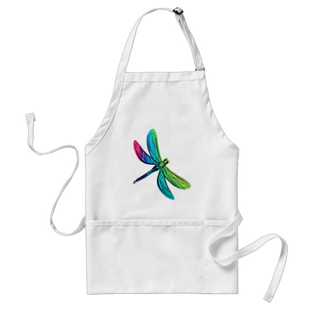 Rainbow Dragonfly Standard Apron (Front)