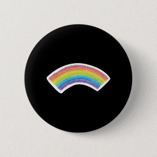 Rainbow Drawing Lgbtq Gay 2 Inch Round Button