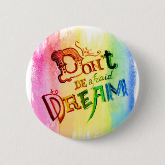 Rainbow dream 2 inch round button