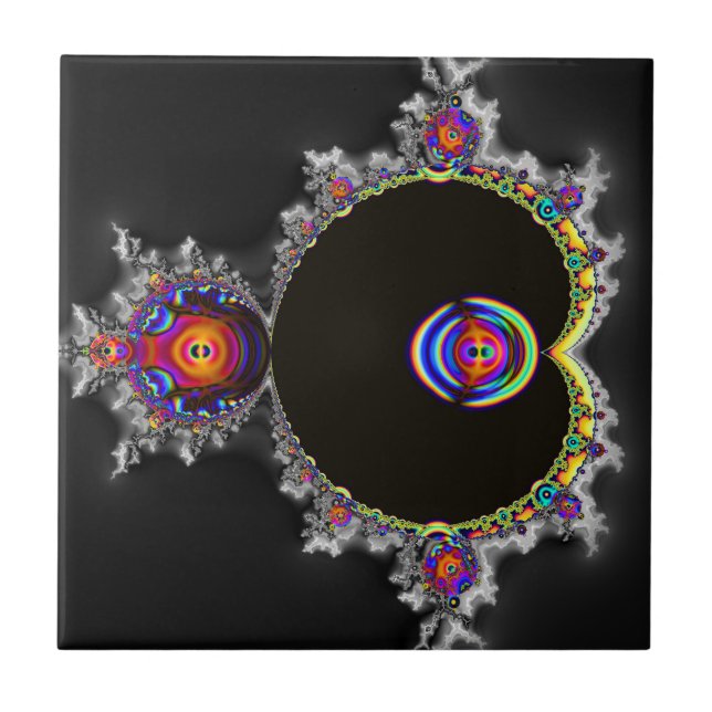 Rainbow Dream. The Famous Full Mandelbrot Set Tile (Front)