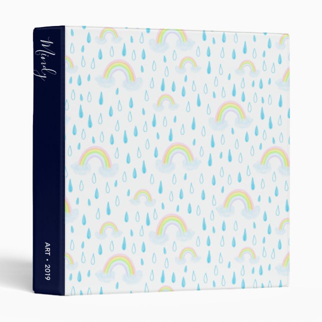 Rainbow Dreams Binder (Front/Spine)
