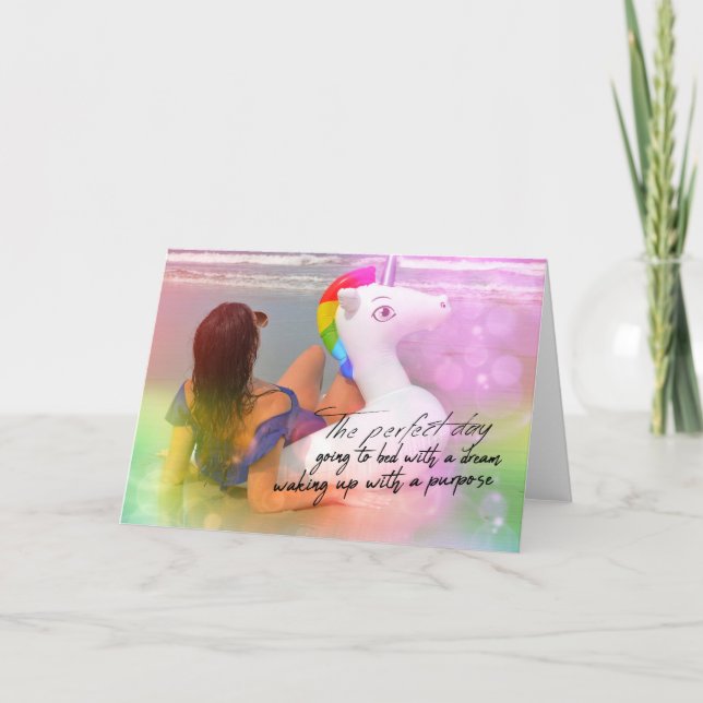 RAINBOW DREAMS Greeting Card (Front)