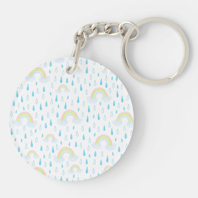 Rainbow Dreams Keychain (Back)