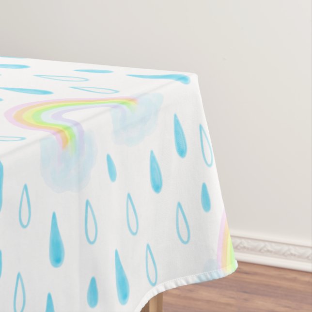 Rainbow Dreams Tablecloth (In Situ)
