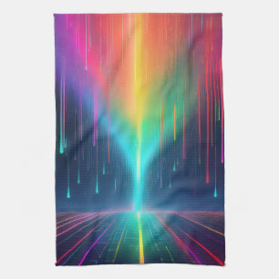 Rainbow Drip Trip Kitchen Towel