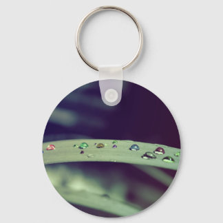 Rainbow Drops Keychain