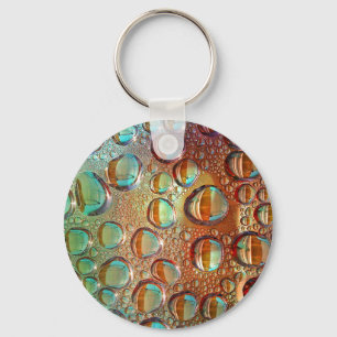 Rainbow Drops Keychain