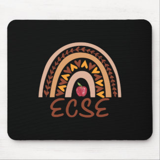 Rainbow ECSE Team Back to School Appreciation Fall Mouse Pad