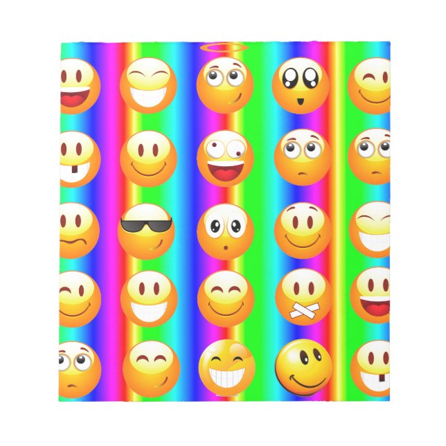 rainbow emoji notepad (Front)