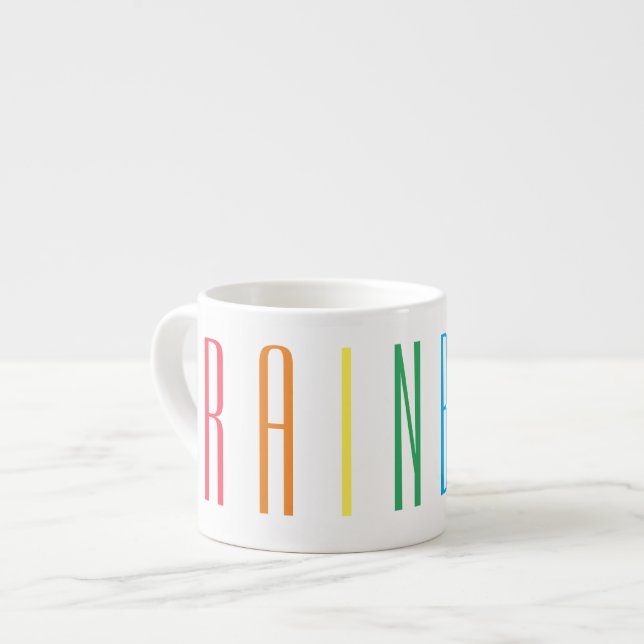 RAINBOW Espresso Cup (Front Left)