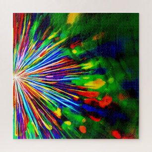 Rainbow Explosion  Jigsaw Puzzle