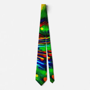 Rainbow Explosion  Tie