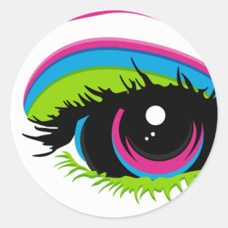 Rainbow Eye Sticker Sheet