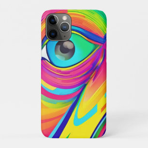 Rainbow Eye Wonder Art iPhone 11 Pro Case