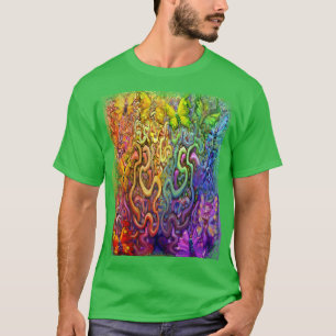 Rainbow Faeries Roses T-Shirt