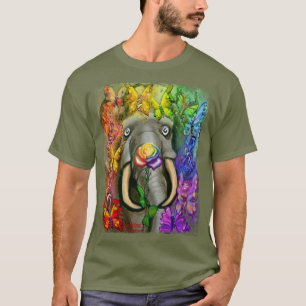 Rainbow Faeries Roses T-Shirt