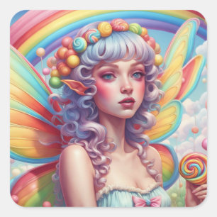 Rainbow Fairy Sticker
