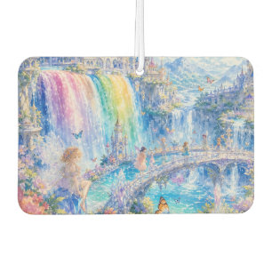 Rainbow Fairy Waterfall Fantasy Car Air Freshener