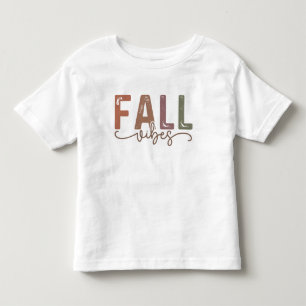 Rainbow Fall Vibes Toddler T-shirt