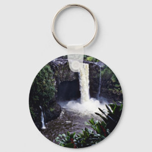 Rainbow Falls - Hilo, Hawaii Keychain
