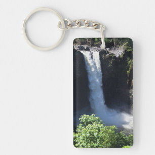 Rainbow Falls, Hilo Hawaii Keychain