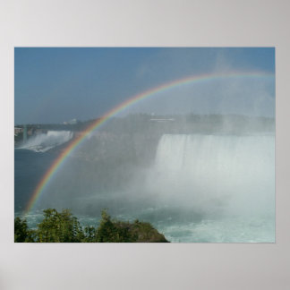 Rainbow Falls Poster