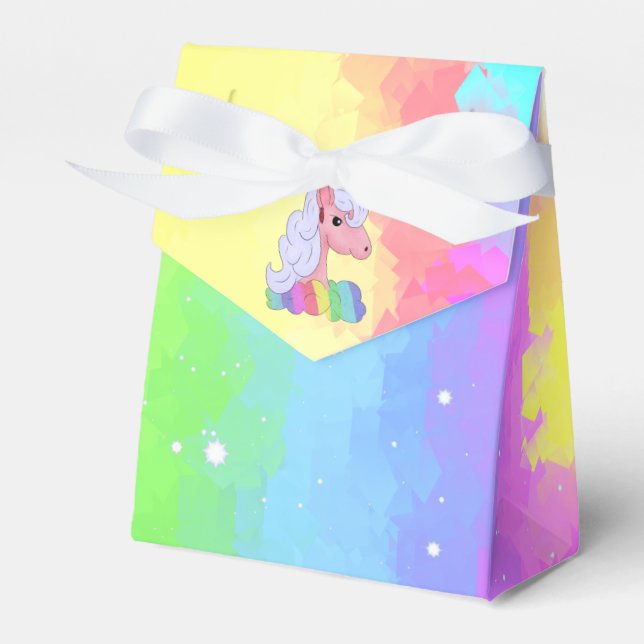 rainbow favor box (Front Side)