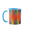 [Rainbow Fiesta] Harlequin Geometric Fiery Orange