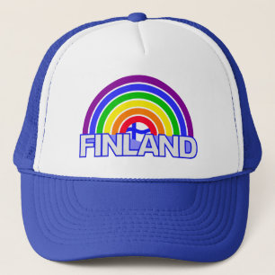 Rainbow Finland hat